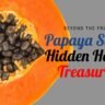 Beyond the Fruit Papaya Seeds' Hidden Health Treasures!