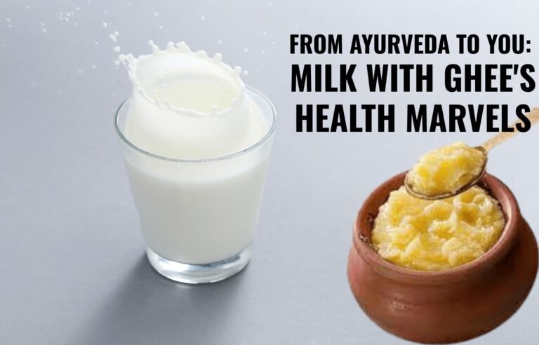 From Ayurveda to You Milk with Ghee's Health Marvels